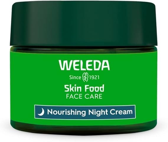 Weleda Skin Food Face Night Cream, Night Moisturiser for Dry Skin