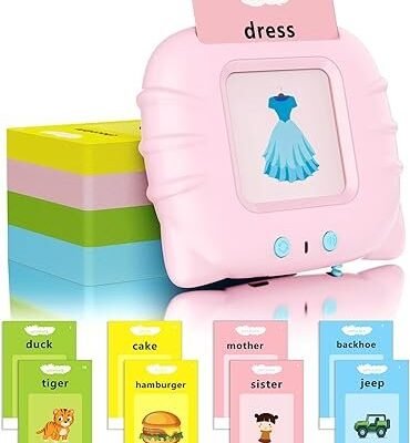 Talking Flash Cards Early Educational Toys for 3-6 Year Old Baby Boys Girls