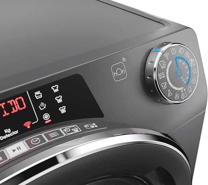 Candy RapidÓ RO16106DWMCR7-80 10kg Washing Machine with 1600 rpm - Graphite - A Rated - Image 4