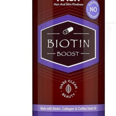 HASK Biotin Boost Thickening Conditioner, Thickening for all hair types, colour safe, gluten-free, sulfate-free, paraben-free - 1 355mL Bottle