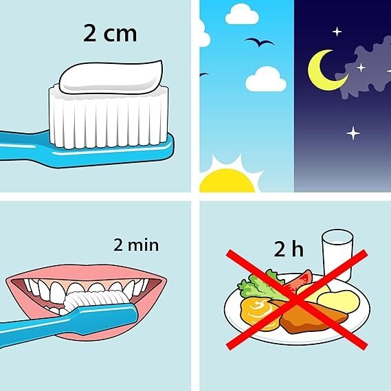 TePe Pure Toothpaste, mild Peppermint, Very Gentle Everyday Fluoride Toothpaste for Sensitive Gums and Dry Mouth, - Image 2