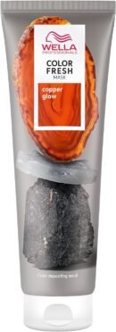 Wella Professional Color Fresh Mask | Temporary Color Refresh Treatment |Semi-Permanent Hair Dye | Wash Out Colour |150ml | Copper Glow