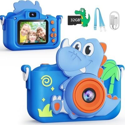 KOKODI Kids Camera Toy Digital Camera for Kids Blue