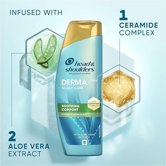Head & Shoulders Anti Dandruff Shampoo DERMAXPRO Dry Scalp - Image 3