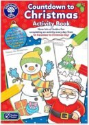 Orchard Toys Countdown to Christmas Activity Book, Festive Colouring and Activity Book, Includes Advent Scene and Stickers, For Kids Age 3 years +