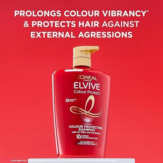 L’Oréal Paris Elvive Colour Protect Shampoo XL for Coloured - Image 2