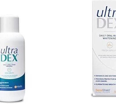 Ultradex Daily Oral Rinse, 1000Ml & Daily Oral Rinse Whitening, 500 ml