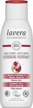 lavera Body Lotion Regenerating - organic cranberry & organic argan oiL - vegan - organic (1 x 200 ml)