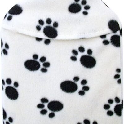 Vagabond 2L Paws Cream Hot Water Bottle and Cover
