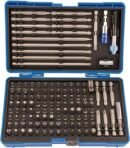 Draper 82398 Magnetic Bit Holder Set (127 Piece), Silver