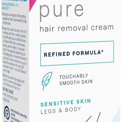 Veet Pure Hair Removal Cream Legs & Body Sensitive 100ml