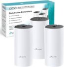 TP-Link Deco M4 Whole Home Mesh Wi-Fi System, Up to 4000 sq ft Coverage, Qualcomm CPU, Dual-Band AC1200 with Gigabit Ports, Compatible with Amazon Echo/Alexa, Parent Control, Pack of 3