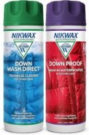 Nikwax Down Wash.Direct and Down Proof, for Cleaning and Waterproofing Down Clothing, Gear, Sleeping Bags, Twinpack, 2x 300ml