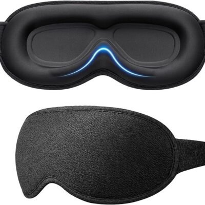 Gritin 100% Blackout Sleep Masks for Women & Men - Zero Eye Pressure Sleeping Eye Mask