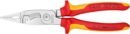 KNIPEX Pliers for Electrical Installation, VDE, for Cutting Cable, Multi Tool, 13 86 200
