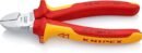 Knipex Diagonal Cutter chrome-plated, insulated with multi-component grips, VDE-tested 160 mm 70 06 160