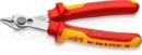 KNIPEX Electronic Super Knips Electronics Diagonal Cutter, 125 mm, VDE, Soft Wire(Copper) to 1.6 mm, Medium Hard Wire to 1 mm, 78 06 125