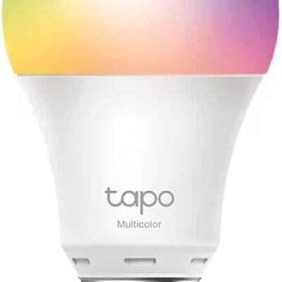 Roll over image to zoom in VIDEO Energy efficiency label Tapo Smart Bulb, E27 Multicolor Smart Light Bulb, 8.3W, Works with Amazon Alexa(