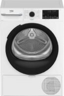 Beko BM3T3833W Freestanding Heat Pump Tumble Dryer, 8kg Load, with SteamCure Technology [Energy Class A++]