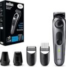 Braun Beard Trimmer Series 5 & Hair Clippers, 40 Length Settings, Rechargeable