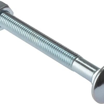 ForgeFix Carriage Bolts | M10 x 300mm | Zinc Plated | Bag 10