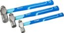Blue Spot 26100 Ball Pein Hammer Set, Silver, Set of 3 Piece
