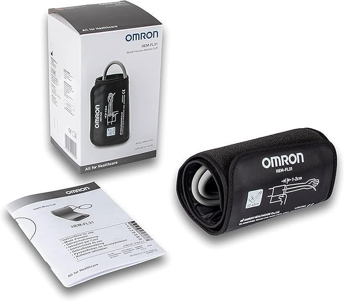 OMRON Intelli Wrap Cuff original accessory (22 - 42 cm) HEM-FL31-E for OMRON Upper Arm Blood Pressure Monitors - Image 2