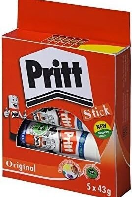 Pritt Solid Washable Non-Toxic Stick Glue, 43 g - Large, Pack of 10