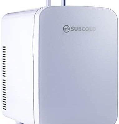Subcold Ultra 15 Mini Fridge Cooler & Warmer | 3rd Gen | 15L capacity | Compact, Portable and Quiet | AC+DC Power Compatibility (White)