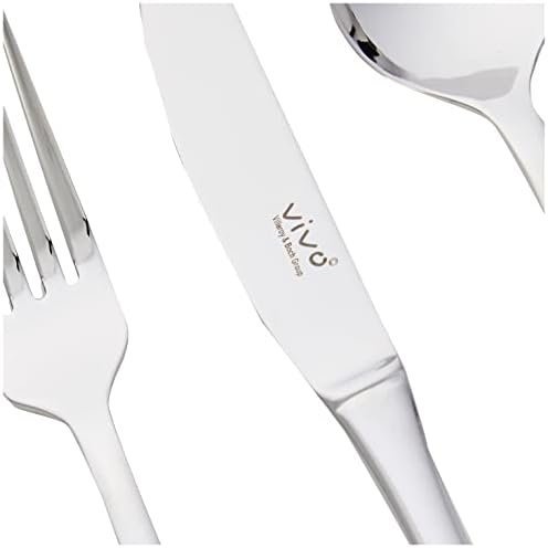 Vivo by Villeroy & Boch Group New Sweet Basic Cutlery Set 30 Pieces, Stainless Steel - Image 3