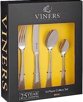 Viners Belle 18/0 16 PCE Cutlery Set Giftbox