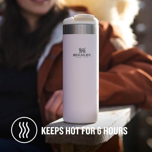 Stanley Aerolight Transit Travel Mug - Keeps 6 Hours Hot - 8 Hours Cold - Dishwasher Safe - Leakproof - Car Cup Holder Compatible - Thermos Coffee Mug - Image 4