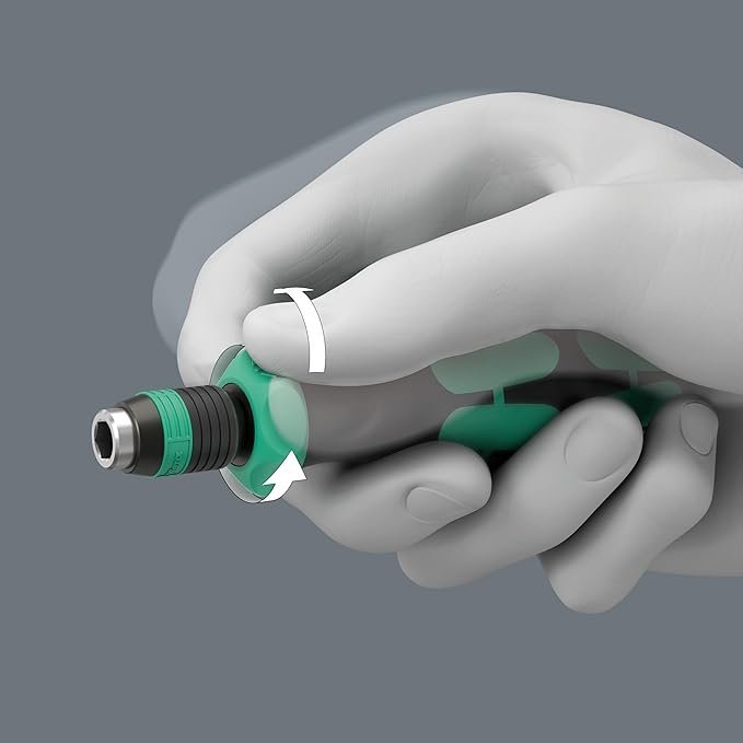 Wera 838 RA-R M Bits-Handhalter, with Ratchet functionality, 1/4" - Image 3