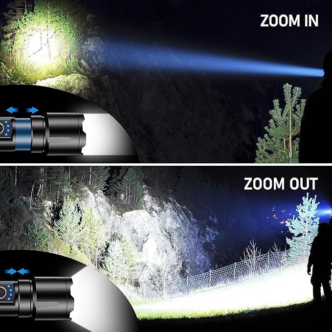 Blukar LED Torch, 20000 Lumens Super Bright Torches Led - Image 3