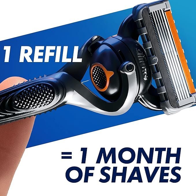 Gillette ProGlide Razor Blades Men, Pack of 10 Razor Blade Refills with Precision Trimmer, - Image 3