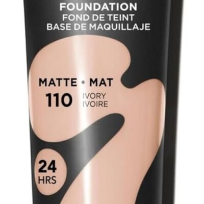 Revlon ColorStay Full Cover Matte Foundation - Ivory (110) | Longwear, Heat & Sweat Resistant, 30ml